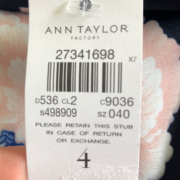 Ann Taylor Factory Floral Skirt - Picture 6 of 6